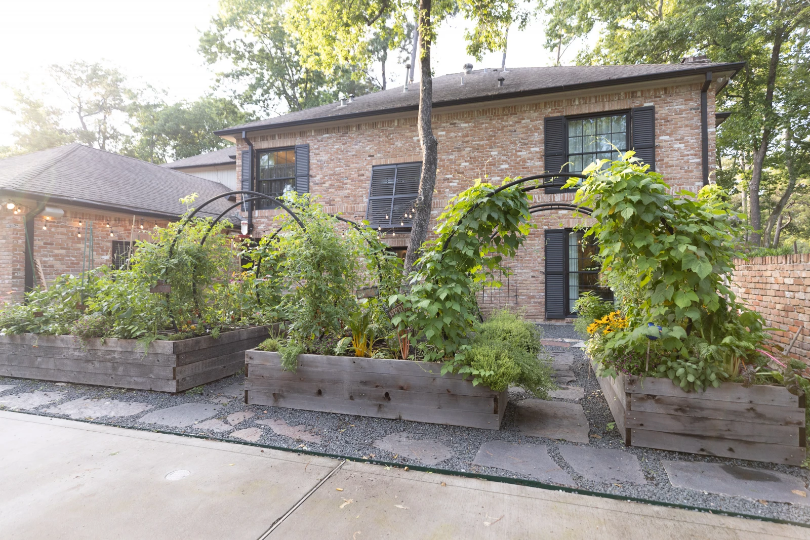4 modern arch trellises